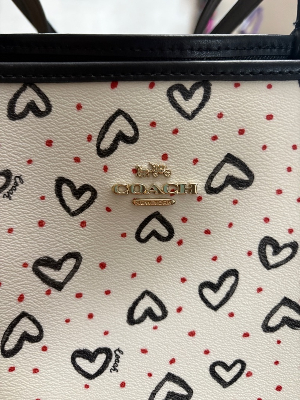 COACH Reversible Tote Bag - Picture 5 of 6